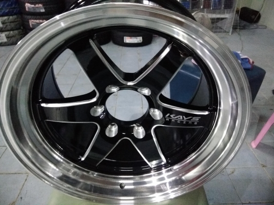 แม็กใหม่ลายเวลขอบ 18 ราคา 13900 พร้อมยาง 21000 บาท