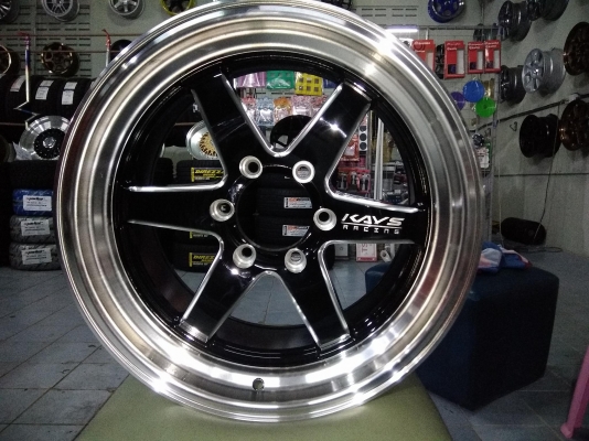 แม็กใหม่ลายเวลขอบ 18 ราคา 13900 พร้อมยาง 21000 บาท