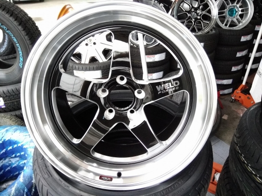 แม็กใหม่ลายเวล ขอบ 18 ราคา 13900 พร้อมยาง 21000 บาท