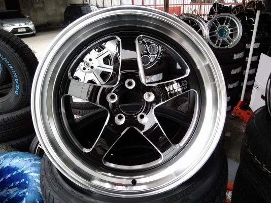 แม็กใหม่ลายเวล ขอบ 18 ราคา 13900 พร้อมยาง 21000 บาท