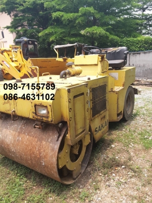 ขาย!! >>> รถบดเอวอ่อน Sakai TW41 4ตัน พร้อมใช้งาน <<< เบอร์ติดต่อ 098-7155789 086-4631102