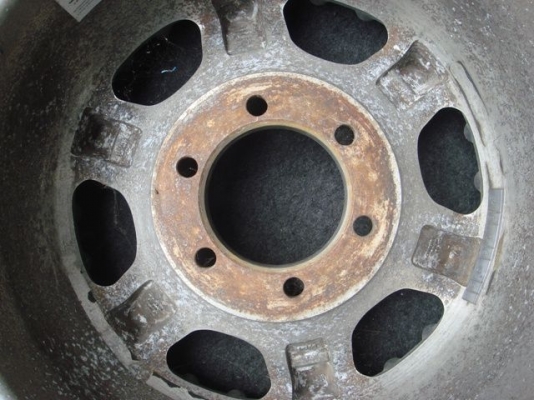 .ล้อ AR usa แท้ 16 8 ออฟ 0 6รู139 พร้อมยาง BF 265 75 16 ปลาย 14 ดอกเหลือประมาณ 50เปอร์เซน 2วง(1คู่)