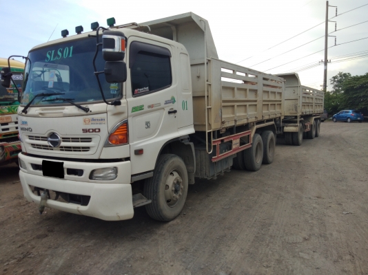 HINO 380 แรง ปี 55(ดั้มพ์) พ่วงแม่ลูก HINO 380 แรง ปี 55(ดั้มพ์) พ่วงแม่ลูก