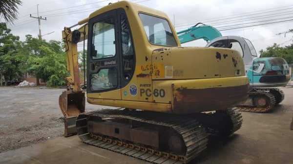 ขายจ้า##รถสวยๆนำเข้าเก่าญี่ปุ่นแท้ KOMATSU PC60-7 เอกสารครบ