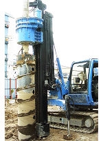 รถเจาะเสาเข็ม / cement column  KENCHO รุ่น MD60 นำเข้าจากญี่ปุ่น สวย ๆ ครับ