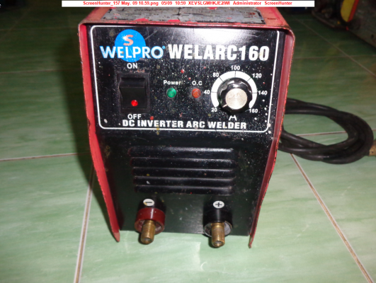 ขายตู้เชื่อม WELPRO MMA-160 WELARC160 (160แอมป์)