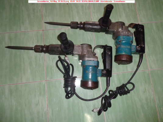 ขายเหมา2ตัว4000 เครื่องสกัดคอนกรีต MAKITA รุ่น HM 0810T