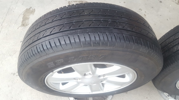 ขายล้อISUZU All New16 ยาง215/65/16 ปี16 4 ล้อ ขายล้อISUZU All New16 ยาง215/65/16 ปี16 4 ล้อ