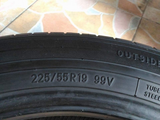 ยางเปอร์เซ็นคัดสภาพ Toyo Proxes R36(made in japan) 225/55/19 ผลิตกลางปี 2016 ยางสวย ไม่มีลายงา เอาไป