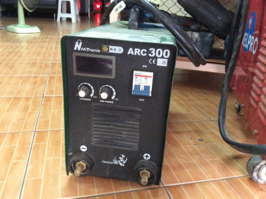ตู้เชื่อม อินเวอร์เตอร์ hitronic arc300 หลุดจำนำ 2 เครื่อง