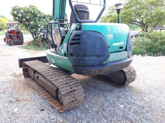 ขายรถขุดแบ็คโคKOMATSU PC45-8R เอกสารใบอินวอยซ์ช่วงล่างดี