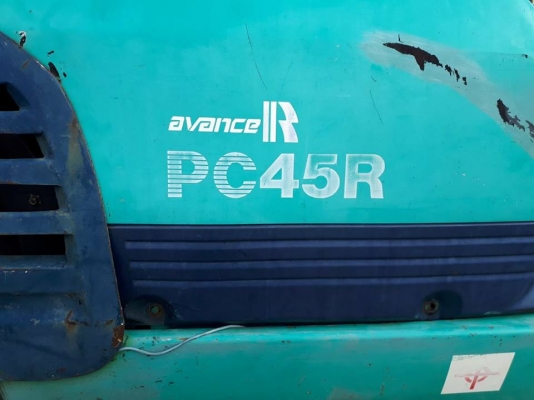 ขายรถขุดแบ็คโคKOMATSU PC45-8R เอกสารใบอินวอยซ์ช่วงล่างดี