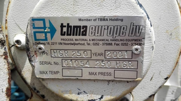 ROTARY VALVE แอร้อคยุโรป TBMA Made in HOLLAND ปาก 10&rdquo; ถอดจากโรงงานทำช้อคโกแลต