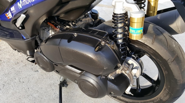 AEROX 155 ลาย MOVISTAR รุ่น R VERSION MOTO GP สวยๆ อายุ 5 เดือน