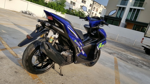 AEROX 155 ลาย MOVISTAR รุ่น R VERSION MOTO GP สวยๆ อายุ 5 เดือน