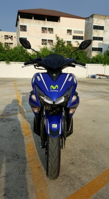 AEROX 155 ลาย MOVISTAR รุ่น R VERSION MOTO GP สวยๆ อายุ 5 เดือน