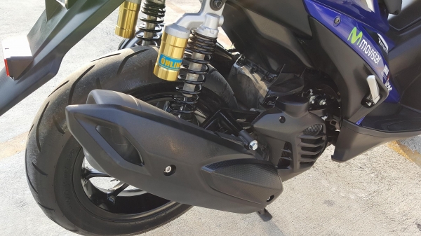 AEROX 155 ลาย MOVISTAR รุ่น R VERSION MOTO GP สวยๆ อายุ 5 เดือน