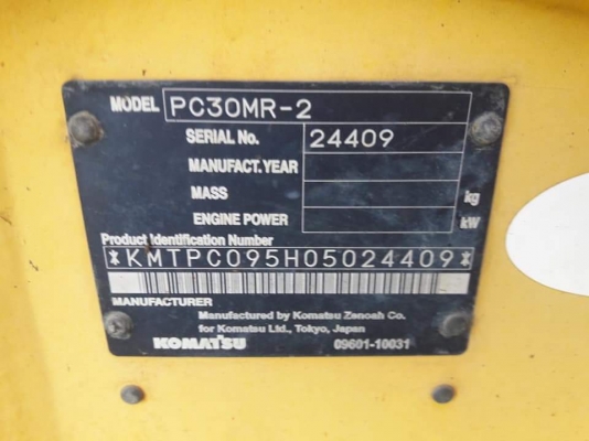 มาใหม่จ้า...KOMATSU PC30MR-2 เก่านอกแท้ สภาพสวย เดิมๆๆ เครื่องปั๊มดี 1,XXX ชั่วโมง...พร้อมใช้ โทร 089-3818694 จ๊อย. มาใหม่จ้า...KOMATSU PC30MR-2 เก่านอกแท้ สภาพสวย เดิมๆๆ เครื่องปั๊มดี 1,XXX ชั่วโมง...พร้อมใช้ โทร 089-3818694 จ๊อย.