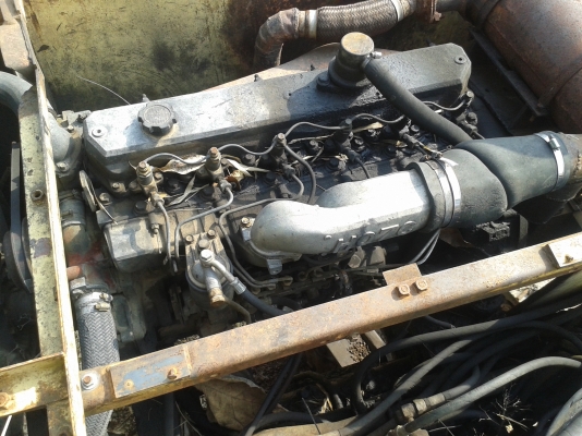 ขาย รถแบคโฮ โคมัตซุ PC 200 รุ่น 5 + รถเทเลอร์ 10 ล้อ เครื่อง ติด ทั้ง2 คันคับ