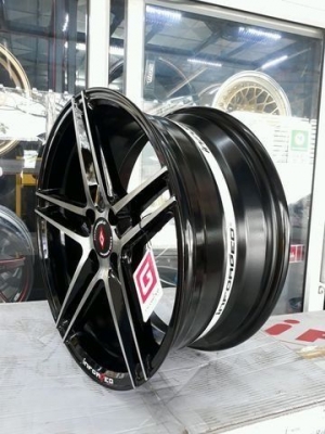 แม็กซ์ใหม่ Inforgred 5ก้านคู่ ขอบ17 กว้าง7.5 ออฟ40 ขนาด4รู100 แม็กซ์ใหม่ Inforgred 5ก้านคู่ ขอบ17 กว้าง7.5 ออฟ40 ขนาด4รู100