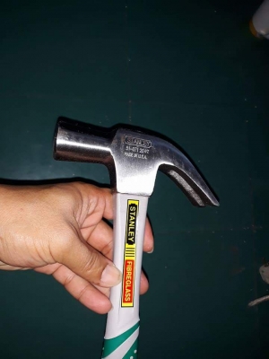 ขายค้อนSTANLEY 16 OZ. MADE IN USA. ด้ามFIBER ใหม่เก่าเก็บ ขายค้อนSTANLEY 16 OZ. MADE IN USA. ด้ามFIBER ใหม่เก่าเก็บ