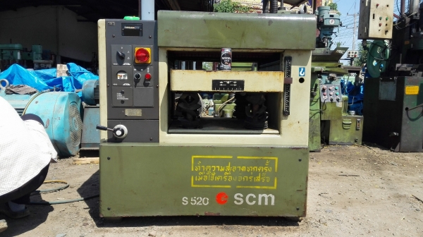 เครื่องรีดไม้อิตาลี่ SCM Model S520 Made in ITALY 380V ใบมีด 20&rdquo; การทำงานด้วยระบบไฟฟ้าสภาพสวยพร้อมใช้