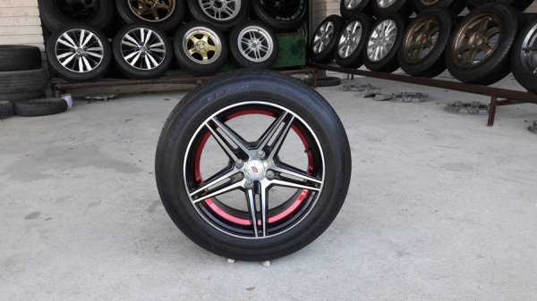 ล้อใหม่TCK ขอบ15 4รู100 ยาง185/60/15 ปี14  4 ล้อ