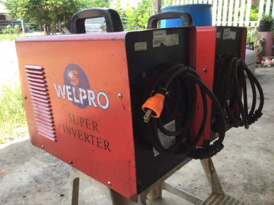 ขายตู้เชื่อมอินเวอเตอร์มือ2 ยี่ห้อ WELPRO รุ่น WELARC200 พร้อมสายเชื่อมและสายดิน สภาพสวย ใช้งานได้ปกติ มี 2 ลูก