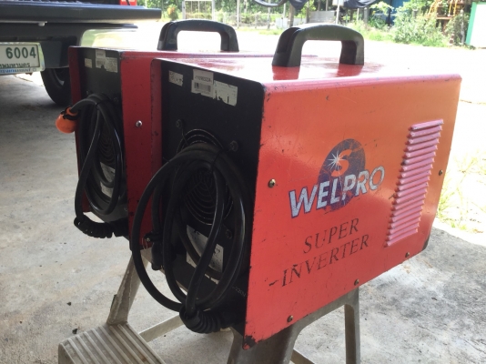 ขายตู้เชื่อมอินเวอเตอร์มือ2 ยี่ห้อ WELPRO รุ่น WELARC200 พร้อมสายเชื่อมและสายดิน สภาพสวย ใช้งานได้ปกติ มี 2 ลูก