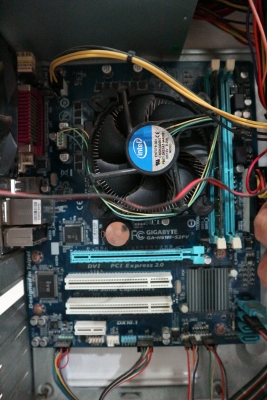 เคสคอมพ์ ประกอบ CPU Celeron G550 Ram 4 GB HDD 500GB สภาพดี