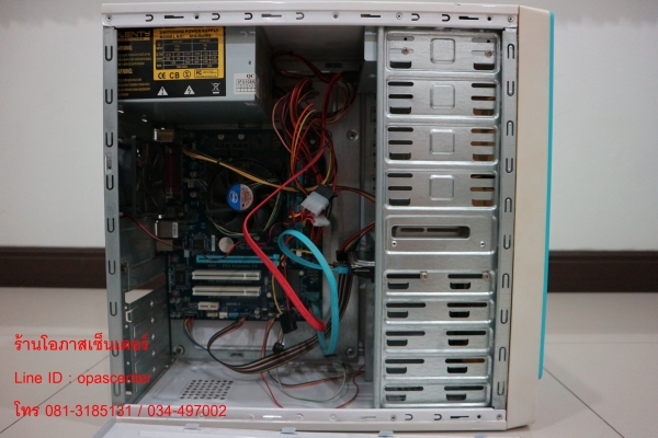 เคสคอมพ์ ประกอบ CPU Celeron G550 Ram 4 GB HDD 500GB สภาพดี