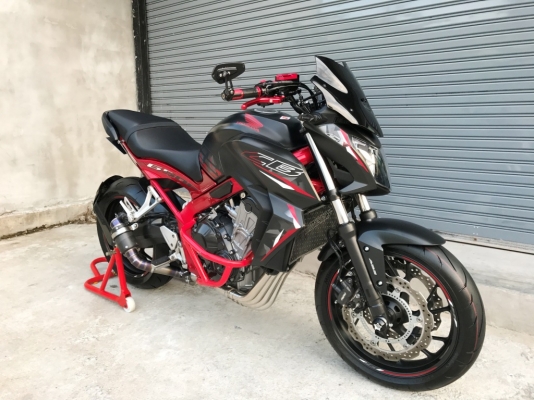 ((ดาวน์ 15000 )) ขาย CB650f ปี2016 สีดำโครงแดง ท่อแต่ง ราคา235000บาท ((ดาวน์ 15000 )) ขาย CB650f ปี2016 สีดำโครงแดง ท่อแต่ง ราคา235000บาท