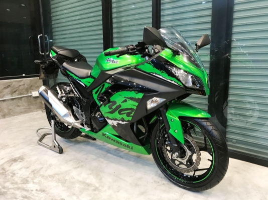 (( ฟรีดาวน์ )) ขาย Kawasaki Ninja300 ปี2016 วิ่ง1600 ราคา 110000 บาท