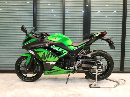 (( ฟรีดาวน์ )) ขาย Kawasaki Ninja300 ปี2016 วิ่ง1600 ราคา 110000 บาท