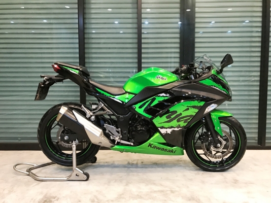 (( ฟรีดาวน์ )) ขาย Kawasaki Ninja300 ปี2016 วิ่ง1600 ราคา 110000 บาท