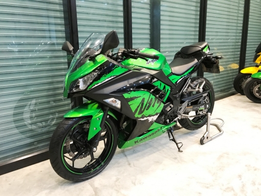 (( ฟรีดาวน์ )) ขาย Kawasaki Ninja300 ปี2016 วิ่ง1600 ราคา 110000 บาท