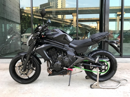 (( ฟรีดาวน์ )) ขาย Kawasaki ER6N ปี2014 สีดำ ราคา 159000 บาท