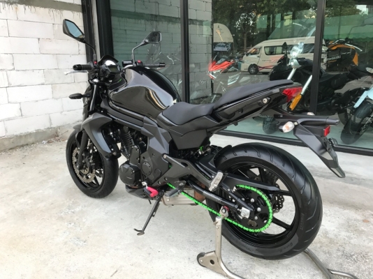 (( ฟรีดาวน์ )) ขาย Kawasaki ER6N ปี2014 สีดำ ราคา 159000 บาท