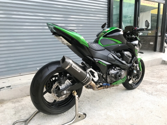 (( ดาวน์ 5000 )) ขาย Kawasaki Z800 สีเขียว ปี2015 ท่อARROW ราคา 265000 บาท