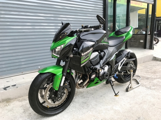 (( ดาวน์ 5000 )) ขาย Kawasaki Z800 สีเขียว ปี2015 ท่อARROW ราคา 265000 บาท