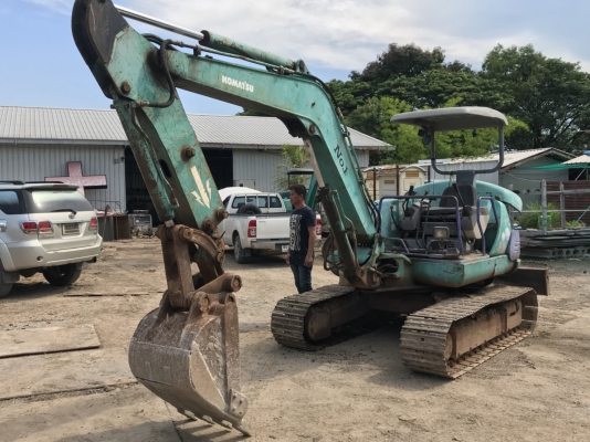 ขาย 395,000 KOMATSU pc 45-7 E พร้อมหัวเจาะรุ่นใหม่ ไม่ต้องถอดบุ้งกี้ ใส่ที่ปลายอามร์ได้เลย เครื่องดำรุ่นใหม่  ปั้มแรง เอวแน่น ช่วงล่างสวย สภาพเก่านอก เอกสารแจ้งจำหน่าย รถสวยพร้อมใช้ รถอยู่ ปทุมธานี สามโคก 090-772-3710 090-772-3708