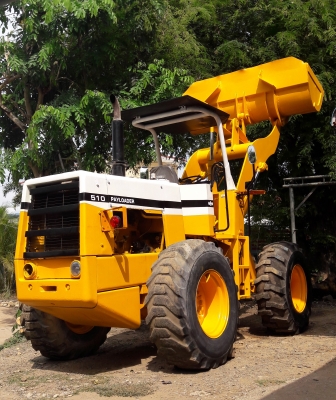 รถตักล้อยาง Komatsu 510 กรองเดี่ยว S/N 14891 เก็บงานใหม่ รถพร้อมใช้งาน