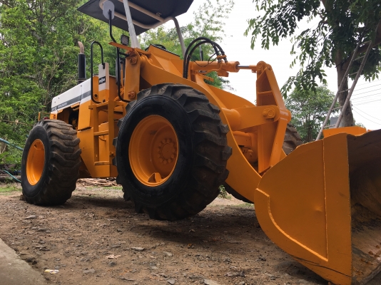 รถตักล้อยาง Komatsu 510 กรองเดี่ยว S/N 14891 เก็บงานใหม่ รถพร้อมใช้งาน