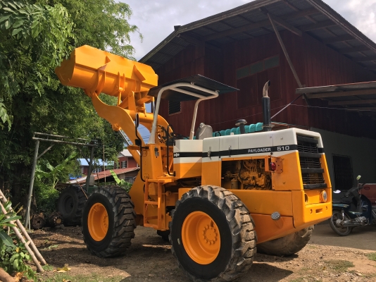 รถตักล้อยาง Komatsu 510 กรองเดี่ยว S/N 14891 เก็บงานใหม่ รถพร้อมใช้งาน