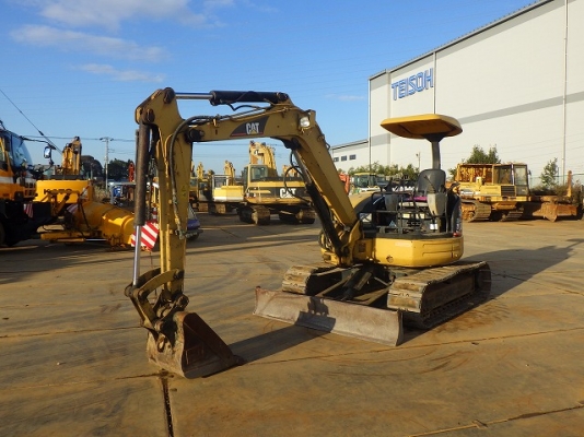 ถึงไทยแล้ว CAT 304CR ปี 2002 นำเข้าจากญี่ปุ่น รถสวยครับ