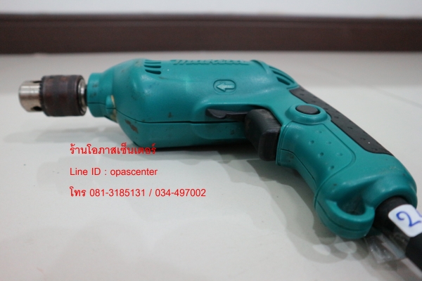 สว่าน Makita ของแท้ 10 มม. รุ่น 6412 สภาพดี พร้อมใช้งาน