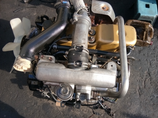 เครื่องยนต์ อิซุสุ ดราก้อน 4JA1 เทอร์โบ เครื่องสวยๆไม่มีไอ