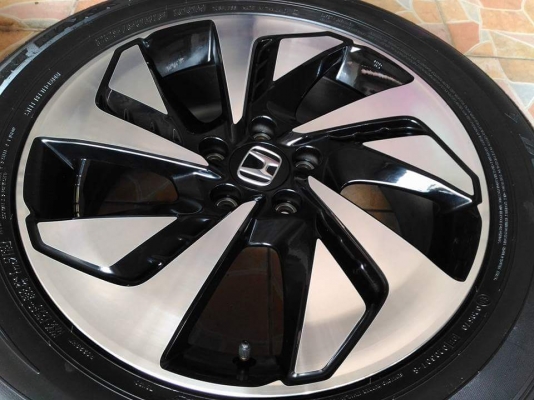 ล้อแม็ก Honda CRV G4(MC) ขอบ 18(5/114.3) พร้อมยาง Dunlop Sportmaxx 225/60/18 ผลิตกลางปี 2015 ยางสวย ดอกหนาๆ ล้อสวย เดิมๆ ทั้งชุด 23,000.- ล้อเดิมเทิร์นได้ ติดตั้งฟรี รับบัตรเครดิต ส่งทั่วไทยค่ะ ล้อแม็ก Honda CRV G4(MC) ขอบ 18(5/114.3) พร้อมยาง Dunlop Sportmaxx 225/60/18 ผลิตกลางปี 2015 ยางสวย ดอกหนาๆ ล้อสวย เดิมๆ ทั้งชุด 23,000.- ล้อเดิมเทิร์นได้ ติดตั้งฟรี รับบัตรเครดิต ส่งทั่วไทยค่ะ