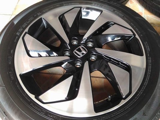 ล้อแม็ก Honda CRV G4(MC) ขอบ 18(5/114.3) พร้อมยาง Dunlop Sportmaxx 225/60/18 ผลิตกลางปี 2015 ยางสวย ดอกหนาๆ ล้อสวย เดิมๆ ทั้งชุด 23,000.- ล้อเดิมเทิร์นได้ ติดตั้งฟรี รับบัตรเครดิต ส่งทั่วไทยค่ะ ล้อแม็ก Honda CRV G4(MC) ขอบ 18(5/114.3) พร้อมยาง Dunlop Sportmaxx 225/60/18 ผลิตกลางปี 2015 ยางสวย ดอกหนาๆ ล้อสวย เดิมๆ ทั้งชุด 23,000.- ล้อเดิมเทิร์นได้ ติดตั้งฟรี รับบัตรเครดิต ส่งทั่วไทยค่ะ