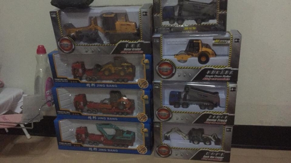 ขายโมเดล รถก่อสร้าง งานเหล็กสวยๆ